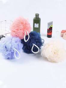 10个/5个/3个/1个可爱沐浴海绵沐浴球，柔软泡沫沐浴球，大号柔软防掉毛沐浴海绵 - 彩色 - 查看 6