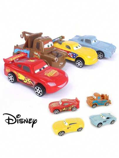 Cars Christmas Toy Set - 4/6/12 Pcs, Includes 12 Character Figures With Special Christmas Designs. Suitable As Christmas Party Gifts, Cake Decorations, And To Add Festive Cheer.