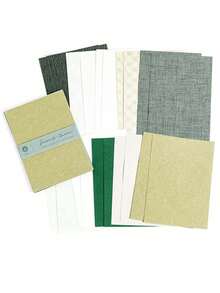 20pcs Mixed Color Decorative Craft Paper - Nhiều màu - Xem 4