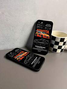 Funda mate con diseño de coche del  Supra, compatible con fundas ,  17,  16 Pro Max,  15 Pro Max,  13 y  12. Fabricada en TPU, ofrece protección contra golpes y caídas. Un regalo ideal para amantes de los coches, amigos, seres queridos y para cumpleaños.funda de ,  funda de  16, Navidad,  fundas de , funda de  15,  17 Pro Max, fundas para , funda de  16 Plus, regalos de Navidad, funda de  13, funda de teléfono de Navidad, funda de  16 Pro, funda de teléfono  15, funda de teléfono  13, funda de  15, rosa, funda de teléfono rosa, regalos, malvado, regalos para mujeres, funda de teléfono linda, regalos para hombres, teléfono negro Estuche, regalos para hombres - Negro - Ver 6