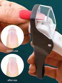 1/3/4pcs Upgraded Anti-Splatter Nail Clipper, French Nail Extension U-Shaped DIY Nail Trimmer, Nail Care Tool For Foot, Hand, And Nail Maintenance, Fragrance-Free - Multicolor - View 9