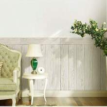 30pcs Waterproof Foam Wall Stickers, 3D Wood Grain Design Self-Adhesive Wallpaper, Suitable For Bathroom, Kitchen And Simple Home Wall Renovation - Multicolor - View 9