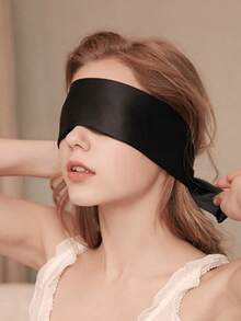 One Piece Sexy Eye Mask, Black Ribbon Eye Mask, Women's Party, Adult Exotic Matching Accessories, Unisex Multifunctional Sexy Hand And Leg Restraint Strap Eye Mask, Cute Eye Mask, Ribbon Mask, Sleep Mask, Sexy Gift For Women, Surprise, High Quality, Blackout Eye Mask, Japanese Lolita Cosplay For Couples, Eye Mask Ribbon Blackout Eye Mask COS Eye Mask Satin Sexy Cloth Band - Multicolor - View 3