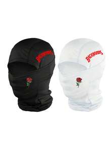 1 szt./2 szt. unisexowa kominiarka z nadrukiem, ocieplacz na szyję, oddychająca nakrycie głowy do uprawiania sportów na świeżym powietrzu, odpowiednia na codzienne wyjścia, wędrówki, wędkowanie, dojazdy do pracy