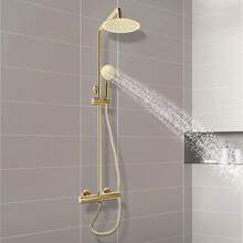 SENDERPICK Sistema de ducha - Dorado - Ver 2