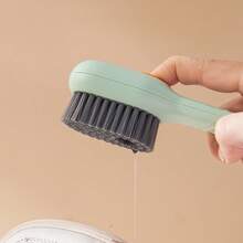 1个塑料清洁刷，家用清洁工具，鞋刷，清洁，清洁刷，清洁用品，家居用品，厨房必备品 - 彩色 - 查看 2