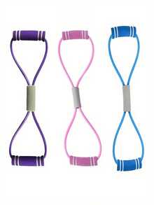 1 Set Home Workout Resistance Bands, 6 Stackable Lightweight Pull-Up Assist Bands, High-Tension Exercise Resistance Bands, Fitness Equipment - Ergonomic Design, Full Body Workout, Abs Training, Gymnastics, Elastic Fitness Bands, Strength Training, Exercise, Multiple Colors Available, Fashionable Fitness Gear, Comfortable Grip, Workout Accessories, Fitness Equipment - Multicolor - View 9