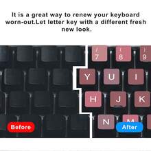 2张多风格西班牙语自粘贴纸 | 采用彩色网格、渐变色和对比图案设计 | 适用于笔记本电脑键盘 | 耐刮擦、耐磨损、移除后不留残胶 | 用于清晰标记信息和装饰设备 | 适用于办公室、学习和日常使用场景 - 彩色 - 查看 5