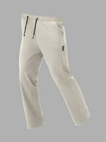 Quần nỉ nam dày dặn, ấm áp và thoải mái, thích hợp cho mùa thu/đông, có túi, kiểu dáng thường ngày, giữ ấm và chống lạnh. Quần thể thao & giải trí, quần dài ấm áp. - Rượu sâm banh - Xem 4