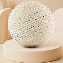 互动式剑麻猫抓球，经久耐用，耐抓挠，帮助猫咪清洁牙齿。适合所有年龄段的猫咪追逐、啃咬和磨爪，释放活力。 - 彩色 - 查看 10