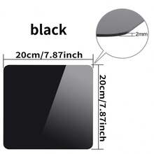 1片亚克力黑白双面反光背景板，高透明度不反光桌面摄影板，适用于小型产品静物拍摄、产品摄影、广告摄影，角度可调，多种尺寸可选 - 彩色 - 查看 11