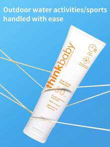 Thinkbaby 广谱高倍防晒儿童防晒霜，1瓶，89毫升，SPF50+，氧化锌物理配方，防水防汗80分钟，适用于6个月以上婴幼儿及日常户外使用。