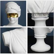 Miduu 11.8" Classic Greek Venus De Milo Bust Statue Resin Roman Godd Of Love And Beauty Sculpture Figurine For Home Décor Large Antique - 安娜面具 - 查看 6