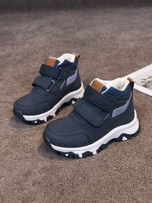 1 Pair Children's Outdoor Sports Shoes, Fashion Non-Slip Casual Durable Leather Running Shoes, Lightweight Kids Sports Shoes, Spring/Autumn