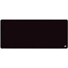 MM350 Alfombrilla Tela a Prueba de Derrames para Juegos, Superficie 93 x 40, Microtejido, Goma Afelpada Gruesa 4 mm, Base Goma Texturizada Antideslizante, Extendido XL – Negro - Negro/Gris - Ver 1