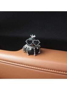 One Set Of Duck Design Car Ornament, Car Decoration, Essential For Cars, Cute Style Auto Accessories, Motorcycle And Bicycle Decorations. - Black - View 2