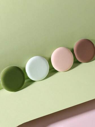 Soft Cushion Powder Puff Makeup Sponge – Round Reusable Foundation & BB Cream Applicator, Multi-Color Cosmetic Puff For Compact Case, Oil-Control Smooth Finish Face Tool,Cheap,Stocking Stuffers,Makeup,Makeup Tools,Cheap Stuff,Gifts,Gifts For Women,Christmas Gifts