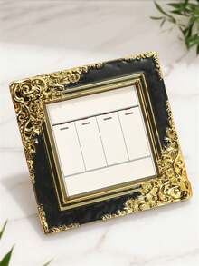 1 件卷轴细节开关插座墙贴，贴纸，墙贴花，乙烯基贴花，用于家居装饰，春季装饰品让您的家焕然一新，Rama 装饰贴纸 - 白色 - 查看 11