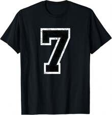 º Cumpleaños - Camiseta Número - Negro - Ver 1