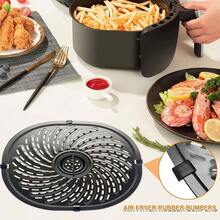 Fryer Tray Power XL Vortex QT Fryer, Oval Nonstick 10.3''9.5'' Fryer Parts Accessories Rack Basket Grill Pan Grill Plate Crisper Plate with Rubber Bumpers - inicial - Ver 6
