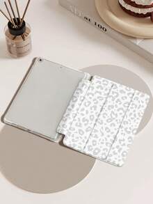 亮粉色豹纹iPad保护套，兼容iPad Air 4/5 (10.9英寸)、iPad 7/8/9 (10.2英寸)，内置Apple Pencil笔槽，也适用于Tab S6 (10.4英寸)、Tab A7 Lite (8.7英寸)，皮革保护套，适合作为返校、情人节、新年礼物。 - 彩色 - 查看 9