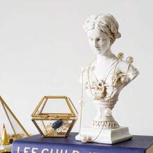 Miduu 11.8" Classic Greek Venus De Milo Bust Statue Resin Roman Godd Of Love And Beauty Sculpture Figurine For Home Décor Large Antique - 維納斯 - 大型古董 - 查看 2