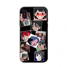 Creative Meme-Face Animal Case – quirky  art for  Universal fit: 17 / 16 series / 15 series / 14 series / 13 series / 12 series / 11 Pro-Max / 8 / X / XS Smudge-proof, fashion-fun, -ready out of the box. - Blanco - Ver 7