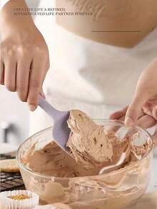 1pc/4pcs Silicone Spatula Set - Heat-Resistant, Non-Stick, Flexible Rubber Kitchen Cooking Mixing & Baking Tools, Ideal For Non-Stick Cookware - Multicolor - View 4