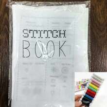 DIY刺绣指南、缝纫教程、缝纫入门指南，提升手工技能，适合初学者和刺绣爱好者，包含钩针编织、缝纫工具、钩针套装、缝纫套装和缝纫线。可作为礼物送给同学、朋友、老师，也可作为生日礼物、圣诞礼物。返校用品，大学宿舍必备，方便携带。 - 彩色 - 查看 15