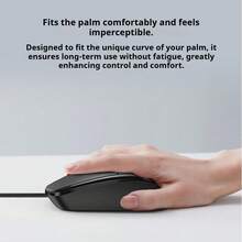 Lenovo KM201 Wired Keyboard And Mouse Combo For Home, Office, Gaming, And Laptop/Desktop Computers - Black - View 4