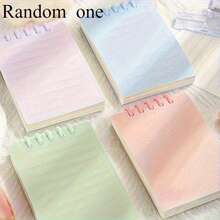 4 Random Colors, 1 Portable A7 Pocket Notebook, 160 Pages | Flip-Style Mini Diary Notebook, Suitable For Classroom, English Vocabulary, Accounting, And Planning Office & Study Supplies