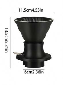 Ceramic V-Shaped Pour Over Coffee Dripper, Hand Drip Coffee Filter Maker - Ceramic Smart Cup - View 4
