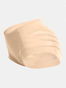 Mutandine modellanti senza cuciture da donna a vita alta, a righe, in rete, leggere e traspiranti, biancheria intima contenitiva per glutei e fianchi