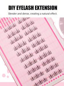 Bộ 60 miếng mi giả tự dính nhiều kiểu dáng - Thiết kế cong chữ C không cần keo, tạo hiệu ứng mắt to hơn, nhẹ nhàng và dễ sử dụng cho người mới bắt đầu, phù hợp cho các sự kiện đặc biệt, hẹn hò và trang điểm hàng ngày, Giáng sinh, các buổi hẹn hò và tiệc tùng. - C - Xem 3