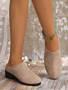 Women's Wedges & Platform Shoes - Apricot - View 5