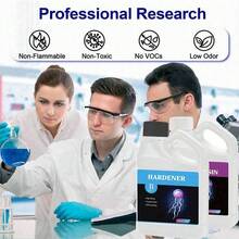 1000ml/240ml Craft Resin Desktop Epoxy Resin Kit - Bucket, Crystal Clear, High Gloss, UV Resistant, Self-Leveling, Epoxy Resin For DIY Casting, Wood And Art Coating - Multiple Specifications - View 4