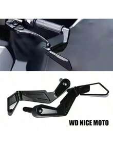 WD NICE MOTO 摩托车后视镜护手，通用防滑刹车护手，适用于 7/8 英寸（22 毫米）车把和 13-18 毫米车把端开口，适用于运动街车 - 彩色 - 查看 2