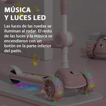 Kids Scooters & Equipment - 粉色 - 查看 3