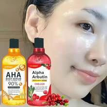 1PcAHA/Arbutin Whitening Essence, Brightening Facial Essence, Moisturizing Agent, Facial/Body Care, Lightweight, Anti-Aging, Moisturizing And Brightening Skin, Reducing Dull, Dry And Rough Skin, Soothing And Repairing, Even Skin Tone, Brightening, Suitable For All Skin Types, New Year/Valentine's Day/Thanksgiving Day/Birthday Gift - Multicolor - View 6