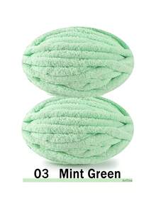 500克/250克超粗雪尼尔纱线，直径2厘米 - DIY手工编织毯，毛绒质感，厚实柔软的聚酯纤维，适合钩织舒适的枕头、毯子、地毯、宠物床、宠物窝、围巾、帽子、斜挎包等。