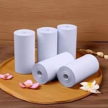 Cuộn giấy in nhiệt nhãn trắng 57*25mm - trắng - Xem 3