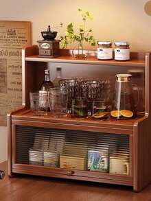 Desktop Cup Holder, Tabletop Cup Rack For Tea, Coffee Mugs, Water Glasses, Small Storage Organizer Display Shelf - Multicolor - View 8