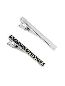 4/10 件套男士领带夹套装，适用于常规领带、领带、婚礼、商务，男士领带夹，包括黑色、金色、蓝色、银色，多功能领带夹，适合教师礼物、朋友礼物、父亲礼物、男士礼物