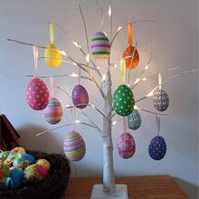 Muroi Mono 2020年1月10日 复活节彩蛋、彩色复活节彩蛋装饰品、散装纸浆泡沫复活节彩蛋装饰品、复活节派对礼物、工艺树、春季家居装饰 - 彩色 - 查看 6
