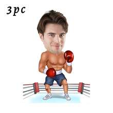 1/3pcs Custom Sports-Themed Keychain, Custom Gym Keychain With Photo, 33 Styles,Personalized Bodybuilder Keyring, Funny Fitness Gift For Him, Weightlifting Cartoon Caricature, Gym Bro Gift,Gift For Sports Lover