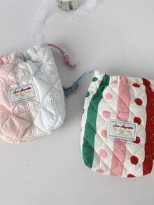 1 túi đựng máy ảnh chần bông dễ thương, túi đựng CCD, hộp đựng máy ảnh, chất liệu mềm mại, chống rơi và chống bụi, nhỏ gọn và di động, phù hợp để đựng máy ảnh không gương lật, tối giản và tiện dụng, chống rơi và chống trầy xước, đa năng sử dụng ngoài trời, phụ kiện máy ảnh cần thiết khi đi du lịch, đi tàu biển, ở ký túc xá, quà sinh nhật, quà cho phù dâu, quà cho mẹ, quà cho giáo viên, quà Valentine. - Nhiều màu - Xem 10