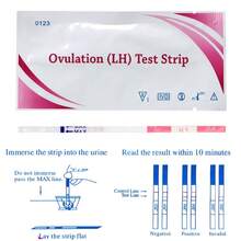 5/15/25/35/45/55/65/110pcs LH Ovulation Test Strips, Urine LH Ovulation Test Strips, First Response Over 99% Accuracy