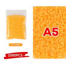 1000pcs 2.6mm Mini Fuse Beads Pixel Puzzle Iron Beads Melt Beads DIY High Quality Handmade Gift Educational Toy - Spell Doudou - View 21