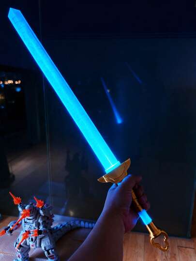 3D Printed Glow In The Dark Cosplay Sword, Traditional Korean Saingeom Style Katana, DIY Assembly Prop, Party Gift