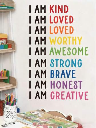 1 set inspirerande citat väggklistermärken, var snäll motiverande självhäftande väggklistermärken, sovrum entré vardagsrum veranda heminredning väggklistermärken, avtagbara klistermärken, modern stil, lätt att applicera, lämplig för köksdekoration, heminredning, väggdekorationsdekaler, klistermärken, väggdekal, födelsedagspresenter